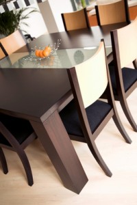 modern dining table