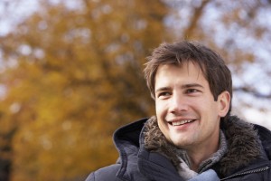 Portrait Of Man Smiling